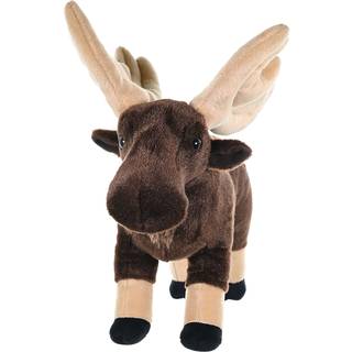 Wild Republic Moose Plush Fyldte dyreplysende legetøjsgaver til børn CuddleKins 12 """"