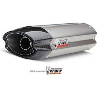 MIVV Suono Lyddæmper Rustfrit stål, sort, titanium