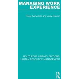 Managing Work Experience