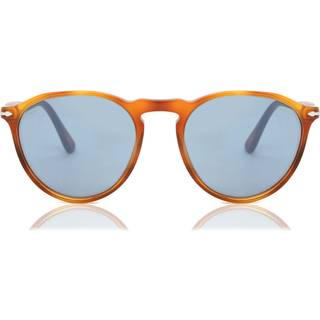 Persol Unisex PO3286S 96/56 Solbriller Acetat Brun Blå Pantos Normal
