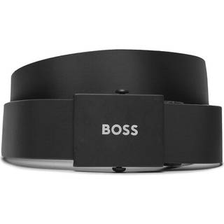 BOSS 50513076-001 Herrengürtel Leder Schwarz Icon_R-Sr35