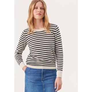 Part Two Gertiepw Pu Strik 30308324 Whitecap Gray Stripe (SMALL)