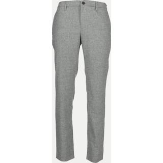 Alberto Herren Hose grau meliert Slim Fit