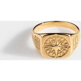 Northern Legacy Compass Signature Ring Gold