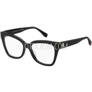 Tommy Hilfiger Kvinde TH 2053 807 Optiske stel Acetat Sort Firkantet