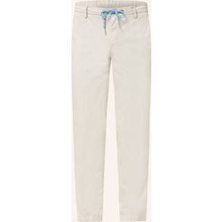 Alberto Herren Cotton Hose grau Slim Fit