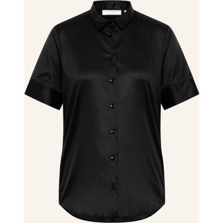 Cover Shirt Blouse in black plain