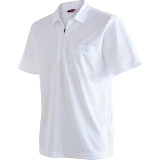 Maier Sports Arwin 2.0 Polo-shirt Herrer størrelse XL farve grå/hvid