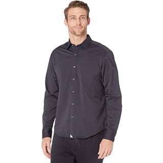 UNTUCKit UNTUCKit Black/Grey Wrinkle-Free Performance Relaxed Fit Gironde Shirt