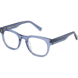 Sting VST421N 0892 49 Briller Mænd Blue - Transparent Blue - 49mm