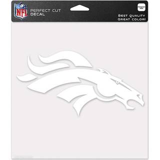 NFL Denver Broncos WCR25662061 Perfect Cut Decals 8 """" X 8 """"