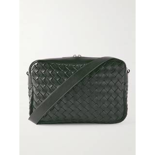 Bottega Veneta - Intrecciato Leather Camera Bag - Men - Green