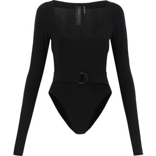 Norma Kamali Jersey bodysuit - black - L