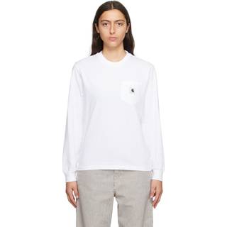 W' L/S Pocket TShirt White WIP