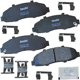 Bendix Priority1 CFC679 Keramiske frontbremseklodser til Ford F-150 2003-1997 F-150 Heritage 2004 F-250 2007-2000 Lobo 1998-1997 Lobo 2003-2000 L