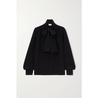 Saint Laurent Silk blouse - black - XS