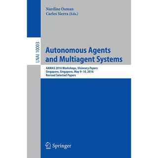 Autonomous Agents and Multiagent Systems