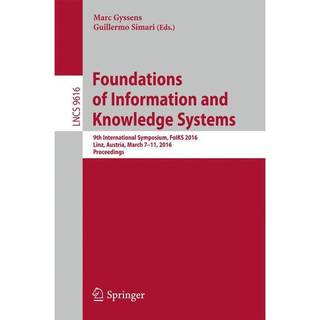 Foundations of Information and Knowledge Systems