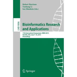 Bioinformatics Research and Applications