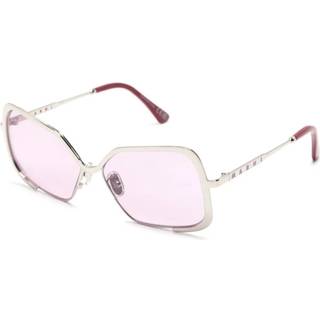 Marni Unisex Unila Valley cod.colore Silver Mauve OEN Solbriller Metal Sølv Violet Firkantet Normal
