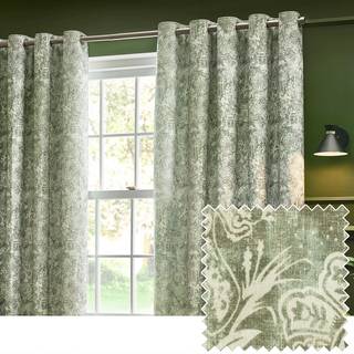Wylder Wylder Sage Bengal Chenille Eyelet Curtains