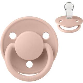 BIBS De Lux Sut - Onesize - Silikone - Blush