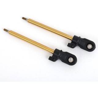 Traxxas - TRX8963T - Shock shaft, 72mm (GT-Maxx®) (TiN-coated) (2) (assembled with rod ends and steel hollow balls)