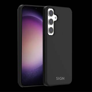 SiGN Liquid Silicone Cover til Samsung Galaxy S24 - Sort
