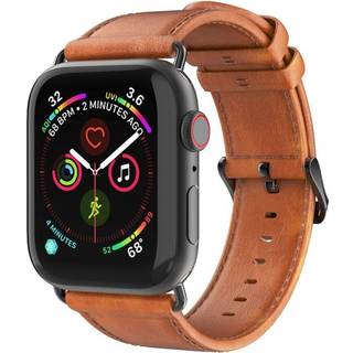 Dux Ducis Leather Watch Band Apple Watch Ultra 2 49mm Tan