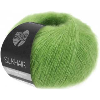 Lana Grossa Silkhair garn - Superkid Mohair og Silke Majgrøn 167