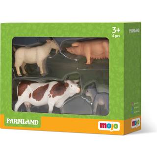 Mojo Farmland Bondegårdsdyr 4 Stk.