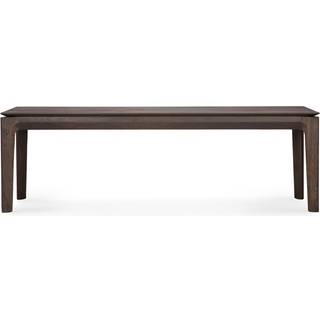 Ethnicraft Bok Bænk Mørk Bejdset etræ 35x146 Cm - Bænke Eg Mørkbejdset Eg - 51546