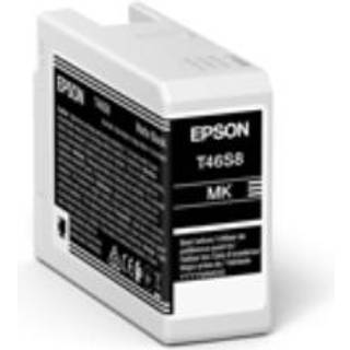 Epson T46S8 Mat Sort blækpatron 25ml kompatibel