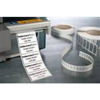 Hellermann Panel label 13x7mm, hvid rl. 1000