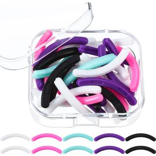 Curler genopfyldning Eyelash Curler Refill Pads Silicone Rubber Curler Udskiftning Genopfyldningspuder til universal ?jenvipper Curler med en kla