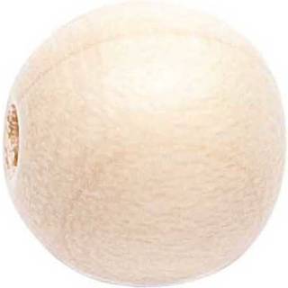Holz-Perlen 8mm 90 Stück - Natur