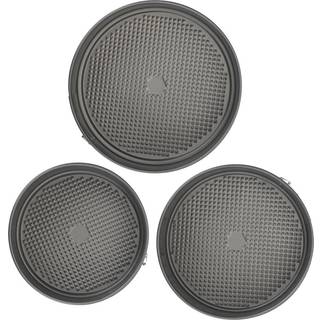 God Cook Premium l?kagesikre 3-stykke Springform Pan Set Nonstick Bakeware 3 Pack Grey