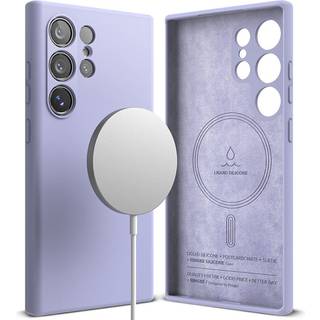 Ringke Silicone Magnetic Case Samsung Galaxy S24 Ultra Lavender