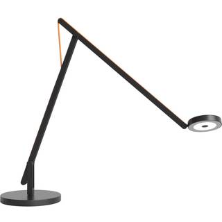 String T1 Bordlampe Mat Sort/Orange DTW - Rotaliana