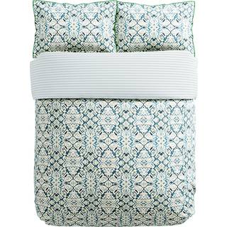 Bedeck of Belfast Bedeck of Belfast Celadon Hallie 100% Cotton Duvet Cover and Pillowcase Set