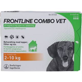 Frontline Combo Vet. (hund 2-10 kg) 3 stk