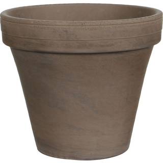 Lerkrukke - Mørk mocca - 15 cm