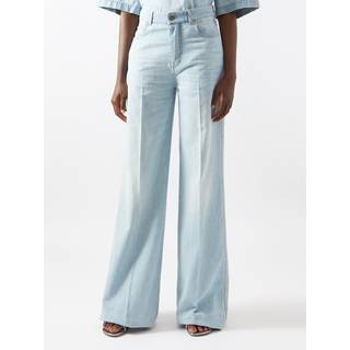 Bottega Veneta High-rise wide-leg jeans - blue - S