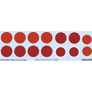 A6M2 national insignia for EDUARD