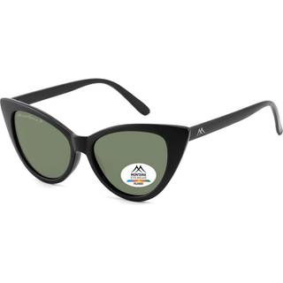 Montana Briller MP71 Polarized MP71A 52 Solbriller Mænd Black - Matte Black - 52mm