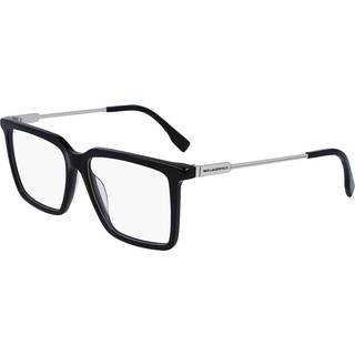 Karl Lagerfeld Mand KL6114 001 Optiske stel Acetat Sort Firkantet Normal Normal