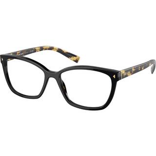 Prada Kvinde PR 15ZV 3891O1 Optiske stel Acetat Sort Transparent Firkantet Normal