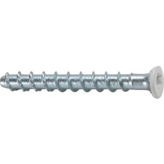 Heco Multi-Monti 917225040712 Betonskrue MULTI-MONTI MMS + KS, LILLE HOVED 5/5 x 40 mm, hvid, stk. 200