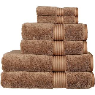 Christy Christy Mocha Brown Supreme Hygro 650GSM Supima Cotton Towel