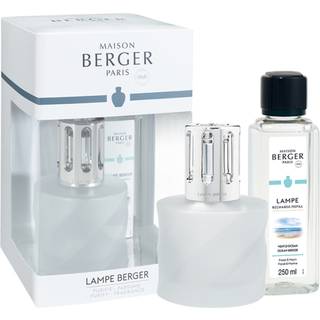 Maison Berger Duftlampe Set Spirale Givree Weiß + 250ml Duft Frische Ozeansbrise